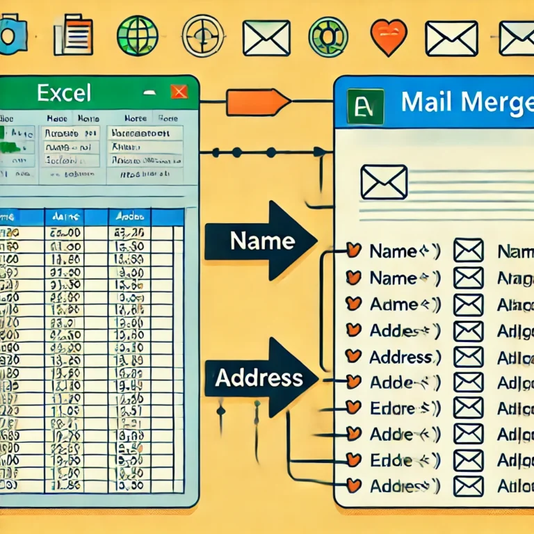 Menggabungkan Data Excel ke Word untuk Dokumen Otomatis